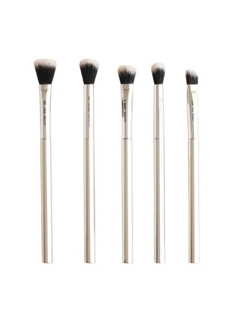 F.A.R.A.H Silver Makeup Eye Perfection Brush Set